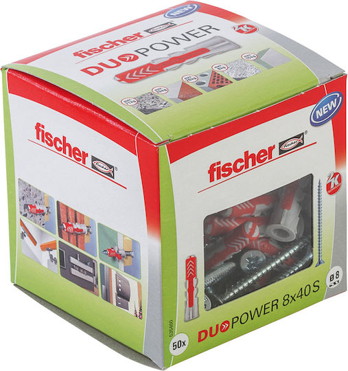 fischer Duopower S Oops Plastic 8x40mm