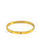 Bracelet Handcuffs Gold Plated