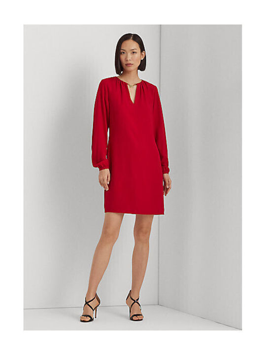 Ralph Lauren Mini Φόρεμα Κόκκινο