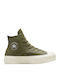 Chuck Taylor All Star Lift Παιδικά Sneakers High Χακί