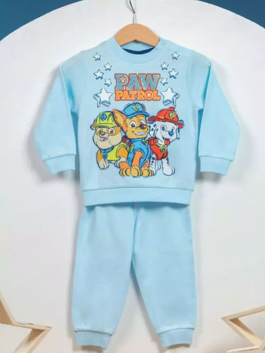 Disney Pijama pentru copii De iarnă Din bumbac Albastră Paw Patrol