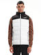 Sleeveless Jacket Puffer Waterproof White
