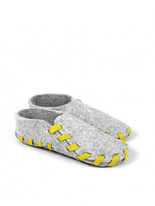 Lasso Papuci de casă Classic Kids Yellow