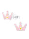 Bellita Kids Earrings Studs Crowns from Silver