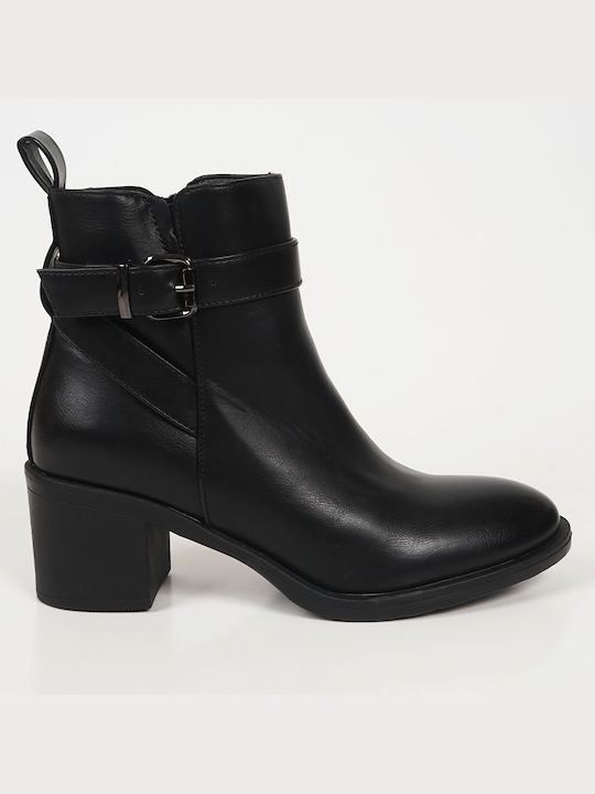 Piazza Shoes Damen Knöchelstiefel Schwarz