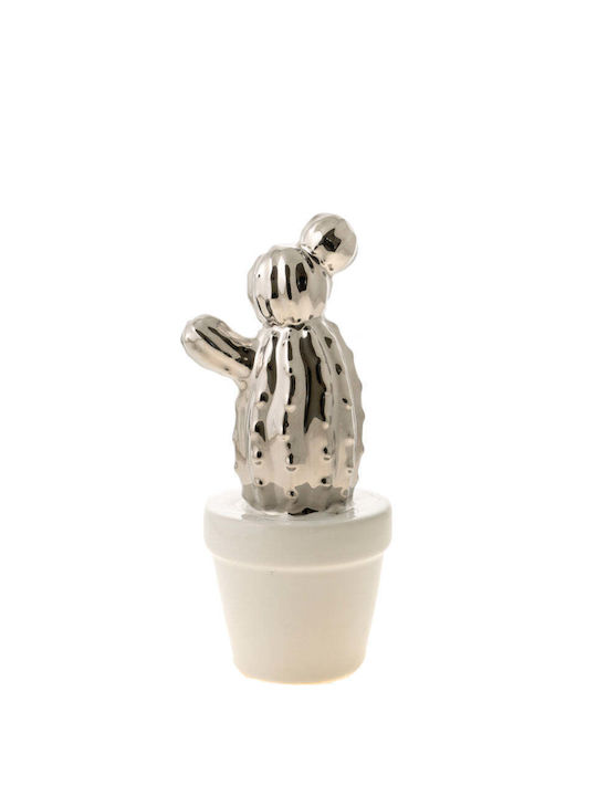 Zen Collection Decorative Cactus made of Ceramic Material 1pcs