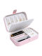 Faux Leather Pink Jewellery Box