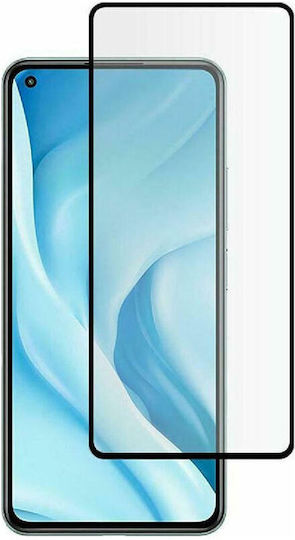 Borofone Vollflächig gehärtetes Glas Schwarz (Redmi Note 12 4G)