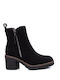 Refresh Suede Women's Ankle Boots Black