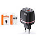 Moxom Moxom Mobile Phone Charger Without Cable 22.5W Power Delivery Black (PD20W+QC4.0)