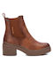 Refresh Women's Ankle Boots with Medium Heel Camel