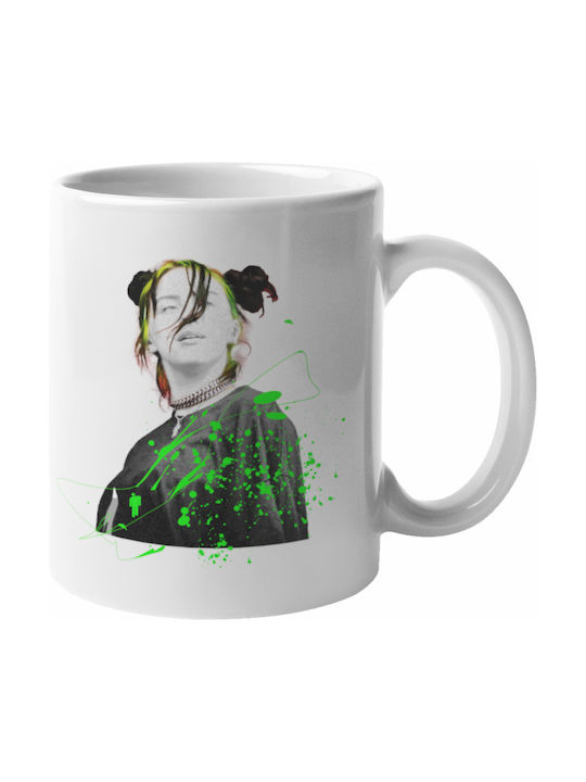 Billie Eilish Plus Bieimug Ceramic Cup White