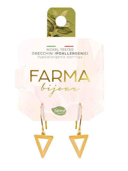 Farma Bijoux Ohrringe Vergoldet mit Steinen
