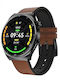 Awei Smartwatch with Heart Rate Monitor (Brown)