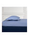Greenwich Polo Club Sheet for Single Bed with Elastic 100x200+35cm. 2503 Blue