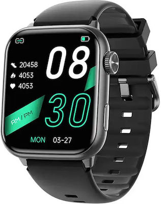 Awei H26 Smartwatch με Παλμογράφο (Μαύρο)