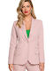 Makover Women's Blazer Pink