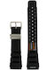 Citizen Thekon Curea de cauciuc Negru 20mm