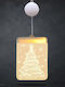 Panafan Illuminated Christmas Plastic Figure Length 3cm