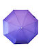 Kevin West Windproof Automatic Umbrella Compact Purple