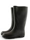 Love4shoes Work Wellies Knee Khaki