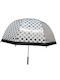 Automatic Umbrella with Walking Stick White