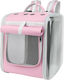 Denik Pets Rucksack für Hunde Transparent L40xB35xH30cm.