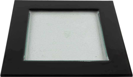 Art et Lumiere Teller Untiefe Glas Weiß mit Durchmesser 31cm