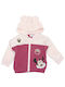 Disney Kinder-Strickjacke mit Kapuze Rosa