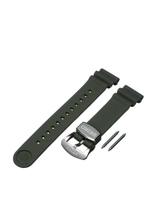 Seiko Prospex Rubber Strap Green 22mm