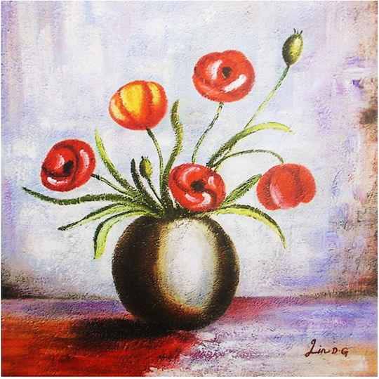 Καρβούνης Πίνακας σε Καμβά 50x50cm