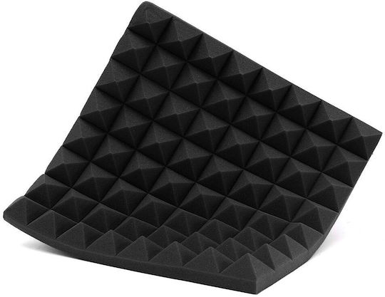 Ηχοαπορροφητικό Τοίχωμα (1τμχ) σε Σχέδιο Pyramid 50cm x 50cm x 35mm