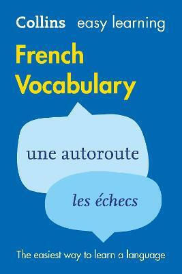 Easy Learning French Vocabulary: Trusted Support For Learning (collins Easy Learning) Collins Dictionaries