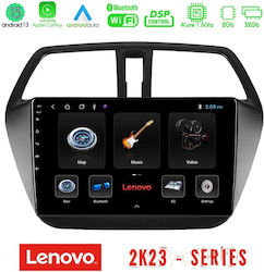 Lenovo Ηχοσύστημα Αυτοκινήτου για Suzuki SX4 S-Cross (Bluetooth/USB/WiFi/GPS) με Οθόνη Αφής 9"