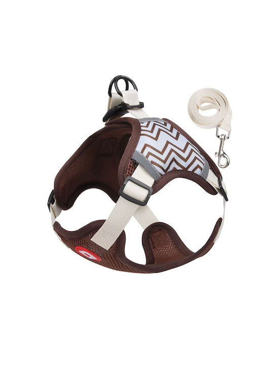 Dog Harness Brown 23.01.01694