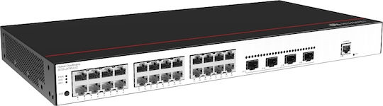 Huawei S5735-L24T4S-A-V2 Unmanaged L2 Switch με 24 Θύρες Gigabit (1Gbps) Ethernet και 4 SFP Θύρες