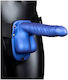 Shots Harness με Dildo σε Μπλε Χρώμα