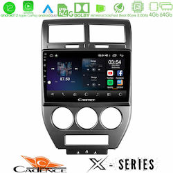 Cadence Car-Audiosystem für Jeep Kompass / Patriot 2007-2008 (Bluetooth/USB/WiFi/GPS) mit Touchscreen 10"