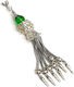 Roloi Komboloi Worry Beads with Tassel Silver 10.5cm