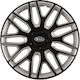 Versaco Set Capace De Roți Auto Dakar Compatibilitate Kia 4 Bucăți 14 Negru