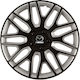 Versaco Set Capace De Roți Auto Dakar Compatibile Cu Mazda 4 Bucăți 16 Negru