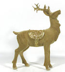 Zaros Christmas Reindeer Figure Gold