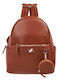 Verde Women's Bag Backpack Brown