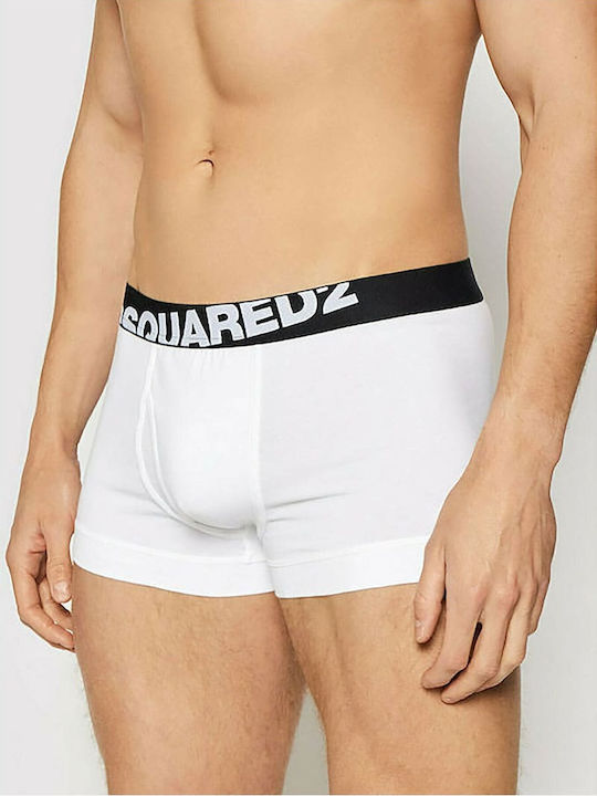 Dsquared2 Men's Boxers White 2Pack