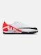 Nike Mercurial Zoom Vapor 15 Academy TF Χαμηλά Ποδοσφαιρικά Παπούτσια με Σχάρα Bright Crimson / Black / White