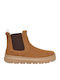 Burleigh Brown Chelsea Boots Waterproof