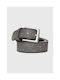 Funky Buddha Men's Belt Gray