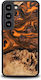Bewood Задна корица Силикон Оранжев (Galaxy S23)