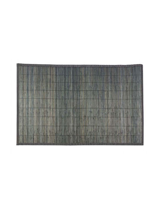 Marva Badematte Hölzernes Rechteckig 131571-3 Dark grey 80x50cm