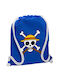 Koupakoupa Onepiece Skull Gym Backpack Blue